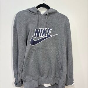 Nike Gray Retro Hoodie